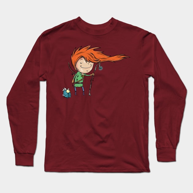 Zoe & the Wild Long Sleeve T-Shirt by spartacomargioni